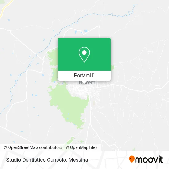 Mappa Studio Dentistico Cunsolo