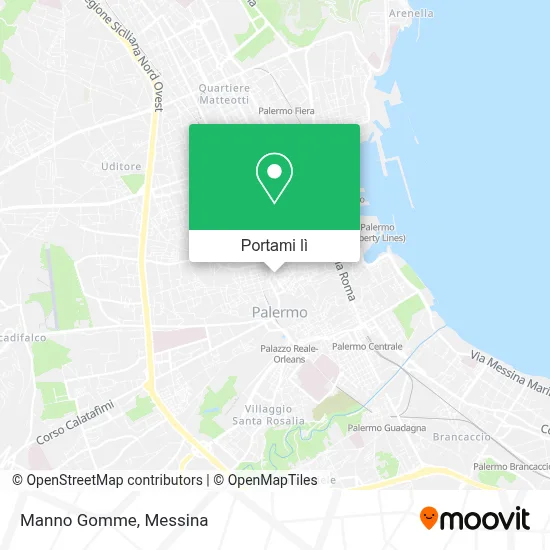 Mappa Manno Gomme