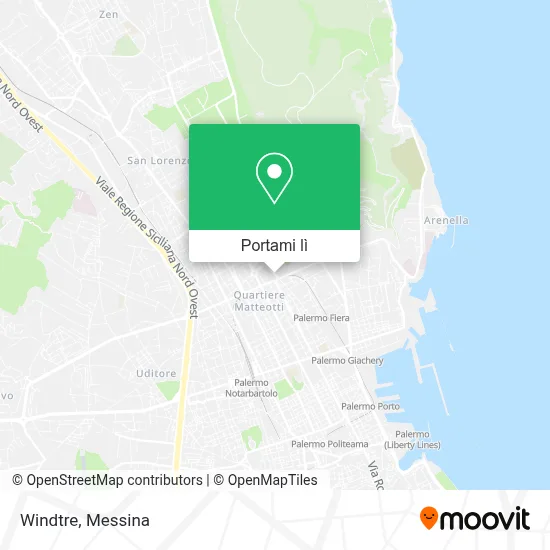 Mappa Windtre