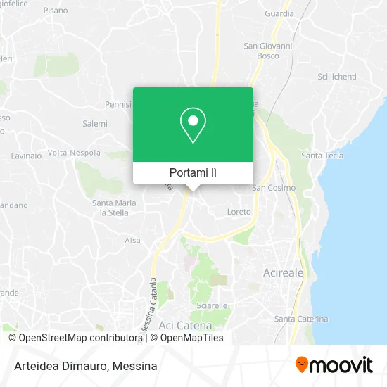 Mappa Arteidea Dimauro