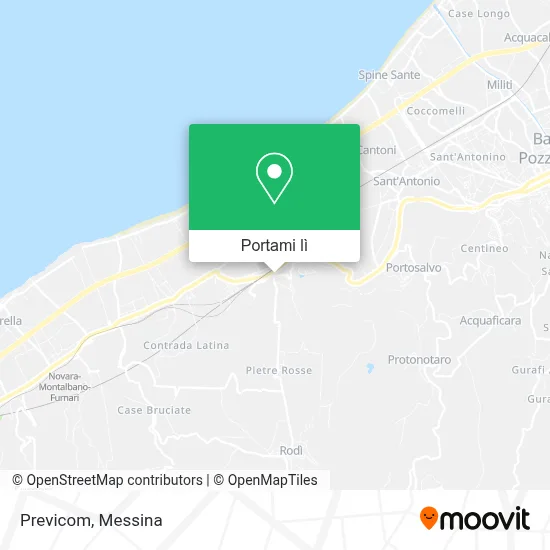 Mappa Previcom