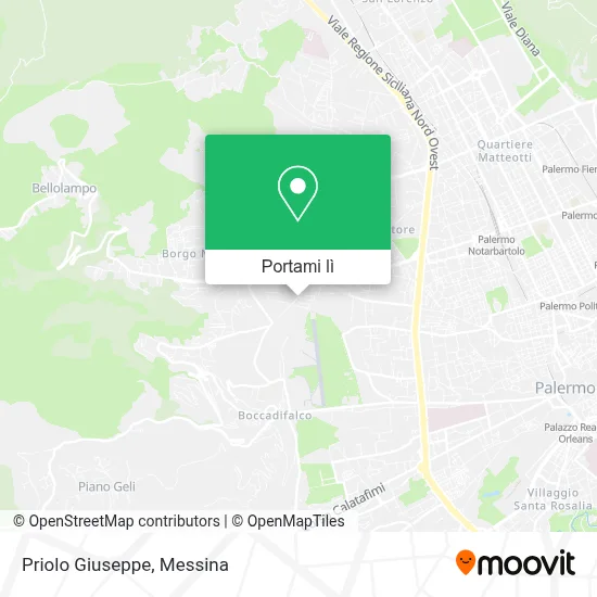 Mappa Priolo Giuseppe