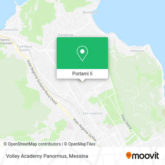 Mappa Volley Academy Panormus
