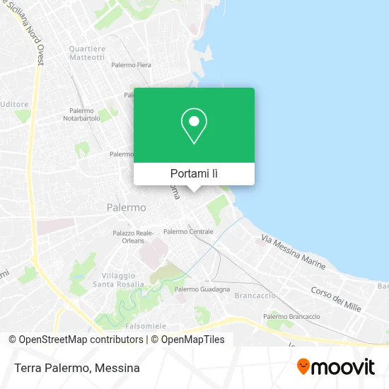 Mappa Terra Palermo