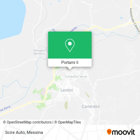 Mappa Scire Auto