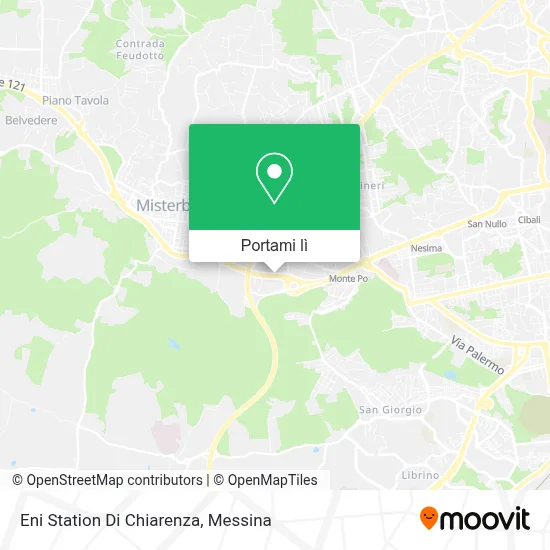 Mappa Eni Station Di Chiarenza