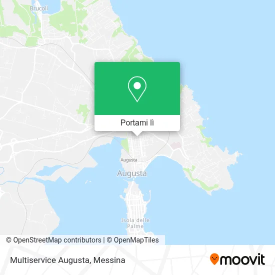 Mappa Multiservice Augusta