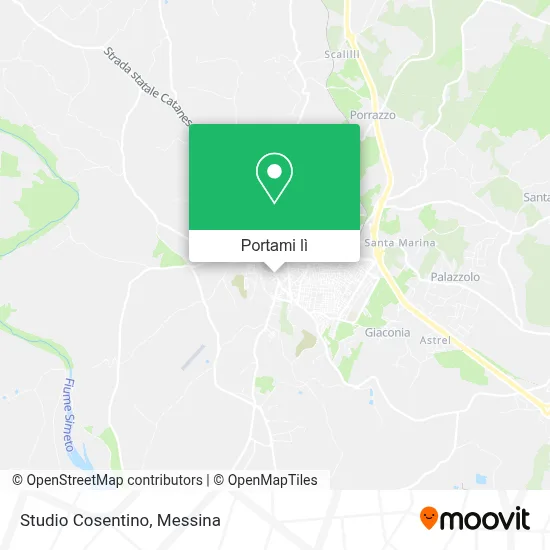 Mappa Studio Cosentino