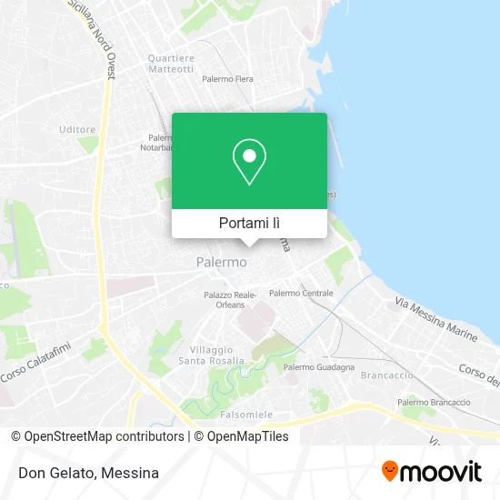 Mappa Don Gelato