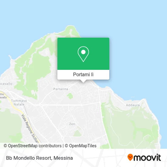 Mappa Bb Mondello Resort