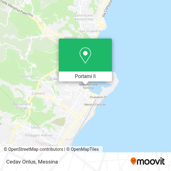 Mappa Cedav Onlus