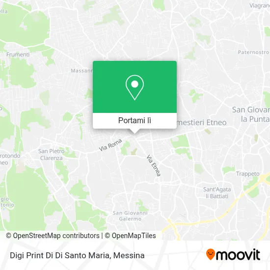 Mappa Digi Print Di Di Santo Maria