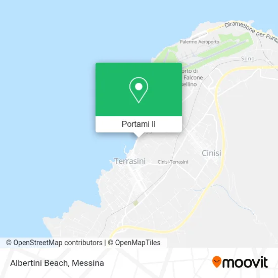 Mappa Albertini Beach