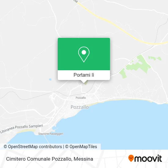 Mappa Cimitero Comunale Pozzallo