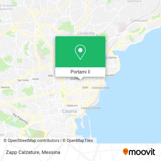 Mappa Zapp Calzature