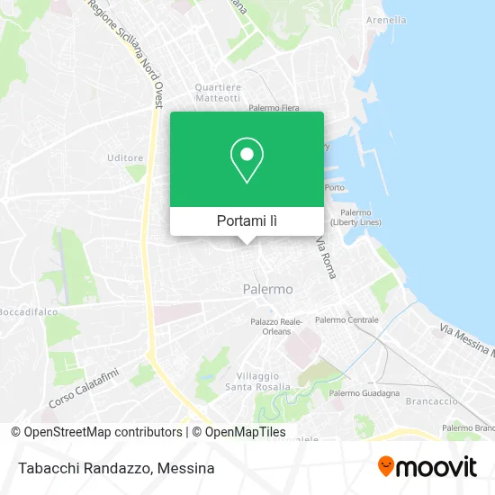 Mappa Tabacchi Randazzo
