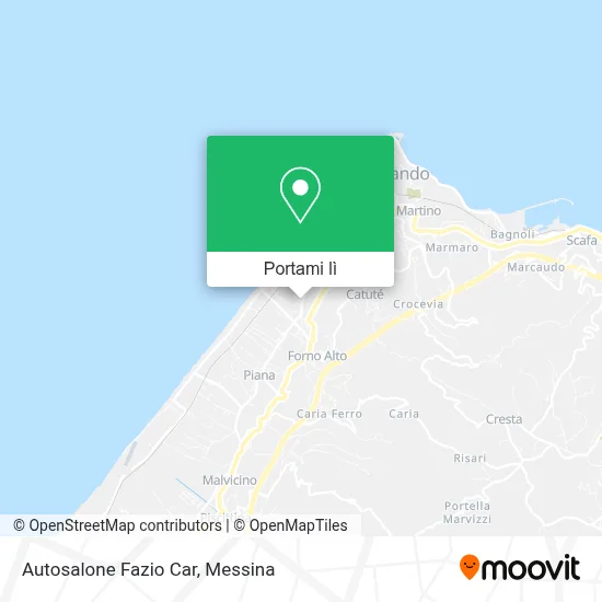 Mappa Autosalone Fazio Car