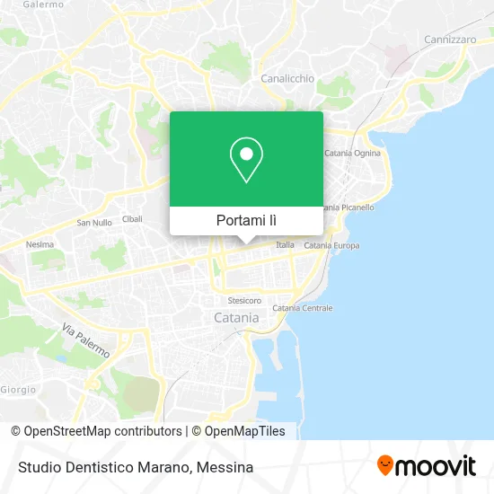 Mappa Studio Dentistico Marano