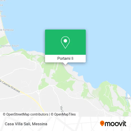 Mappa Casa Villa Sali