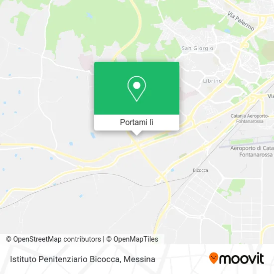 Mappa Istituto Penitenziario Bicocca