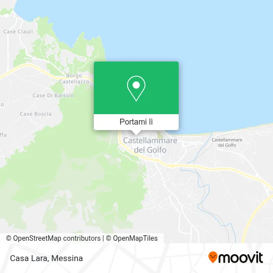 Mappa Casa Lara