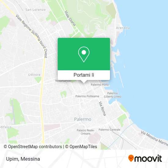 Mappa Upim
