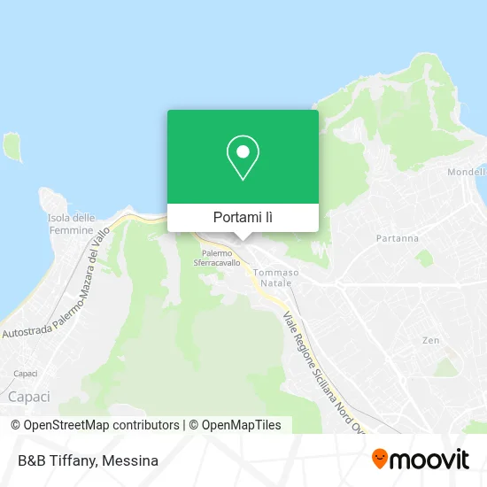 Mappa B&B Tiffany