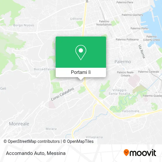 Mappa Accomando Auto