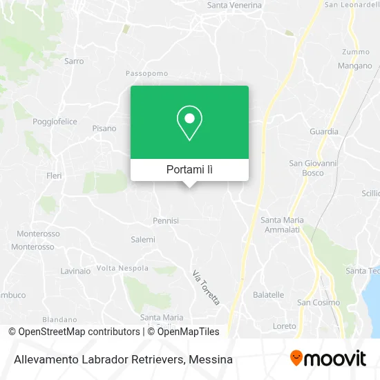 Mappa Allevamento Labrador Retrievers