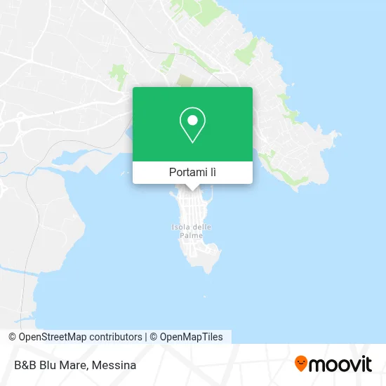 Mappa B&B Blu Mare