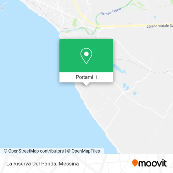 Mappa La Riserva Del Panda