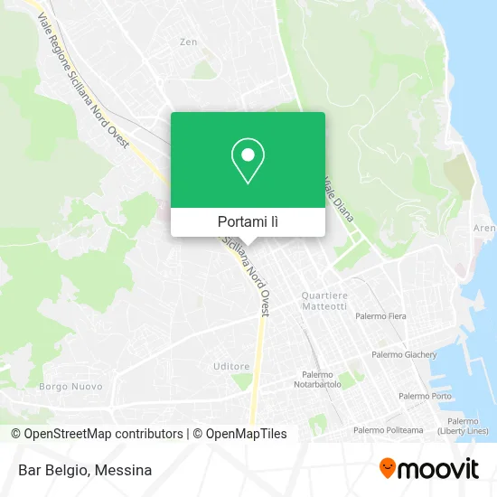 Mappa Bar Belgio