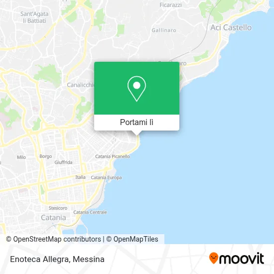 Mappa Enoteca Allegra