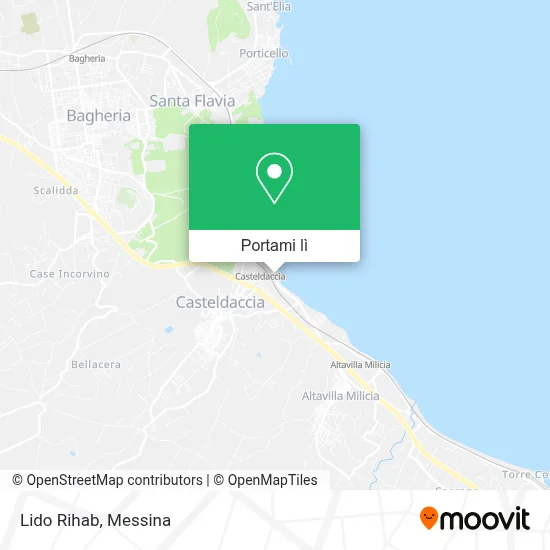 Mappa Lido Rihab