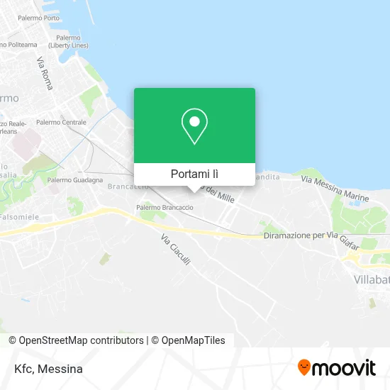 Mappa Kfc