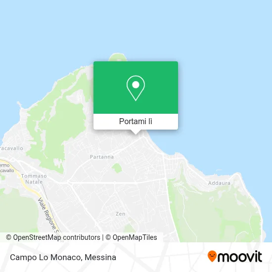 Mappa Campo Lo Monaco