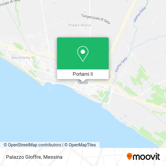 Mappa Palazzo Gioffre
