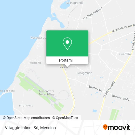 Mappa Vitaggio Infissi Srl