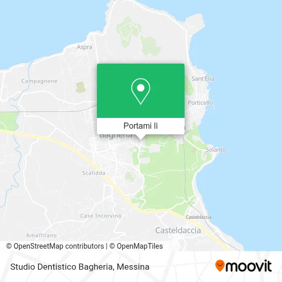 Mappa Studio Dentistico Bagheria