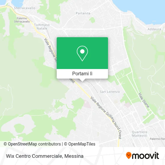 Mappa Wix Centro Commerciale