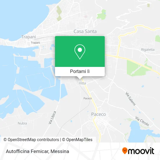 Mappa Autofficina Femicar