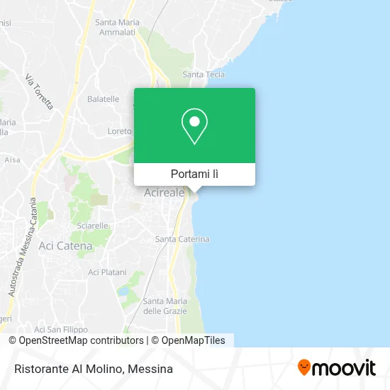 Mappa Ristorante Al Molino