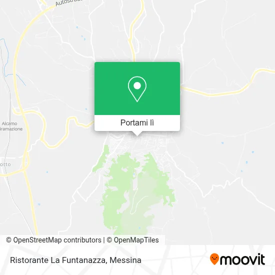 Mappa Ristorante La Funtanazza