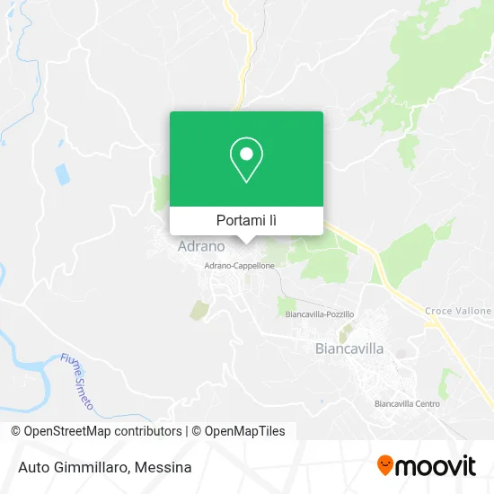 Mappa Auto Gimmillaro