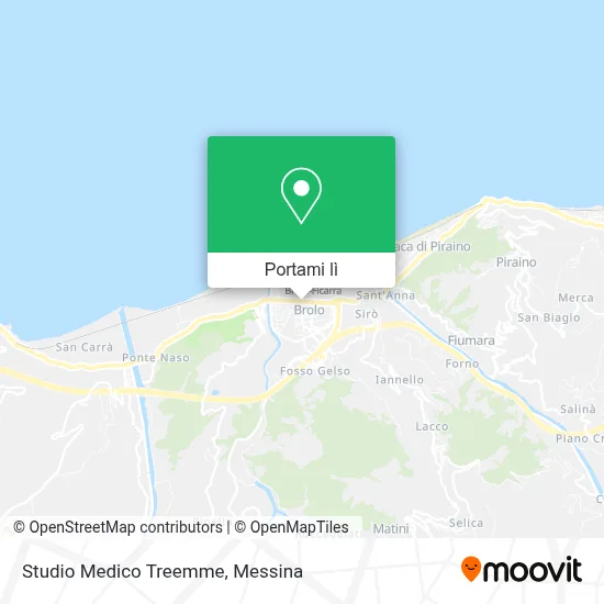 Mappa Studio Medico Treemme