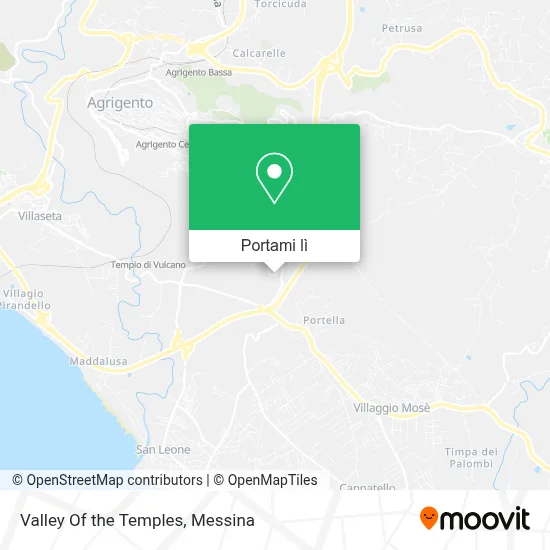 Mappa Valley Of the Temples