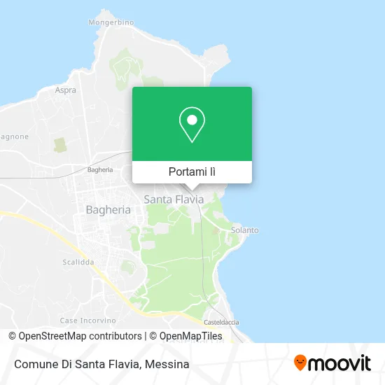 Mappa Comune Di Santa Flavia