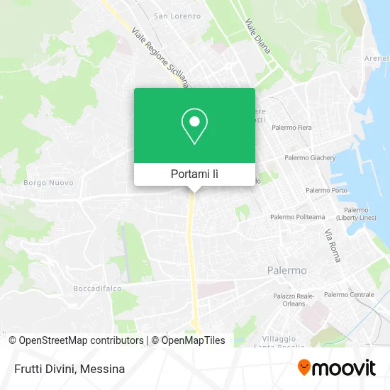 Mappa Frutti Divini