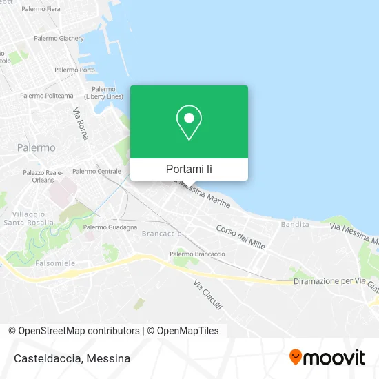 Mappa Casteldaccia