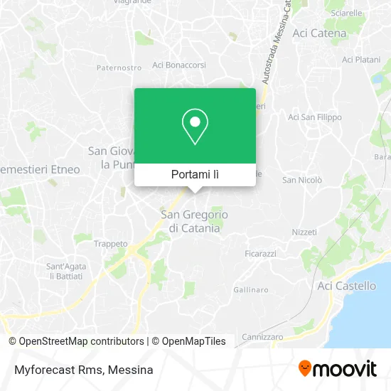 Mappa Myforecast Rms